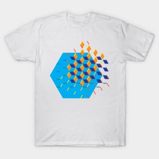 Hexagon Cubes T-Shirt